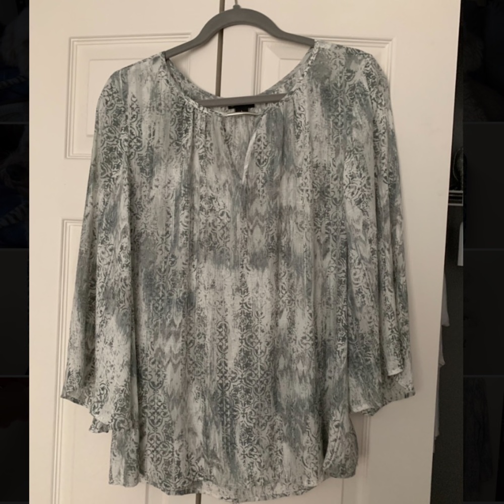 Long sleeve blouse